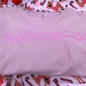 pink vans hoodie
